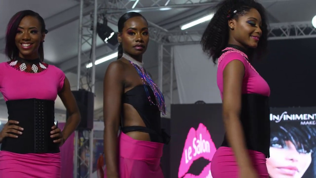 Défilé  Salon Black Beauty 2020 en Guadeloupe