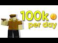 How to AFK farm TDS coins (100k per day)...