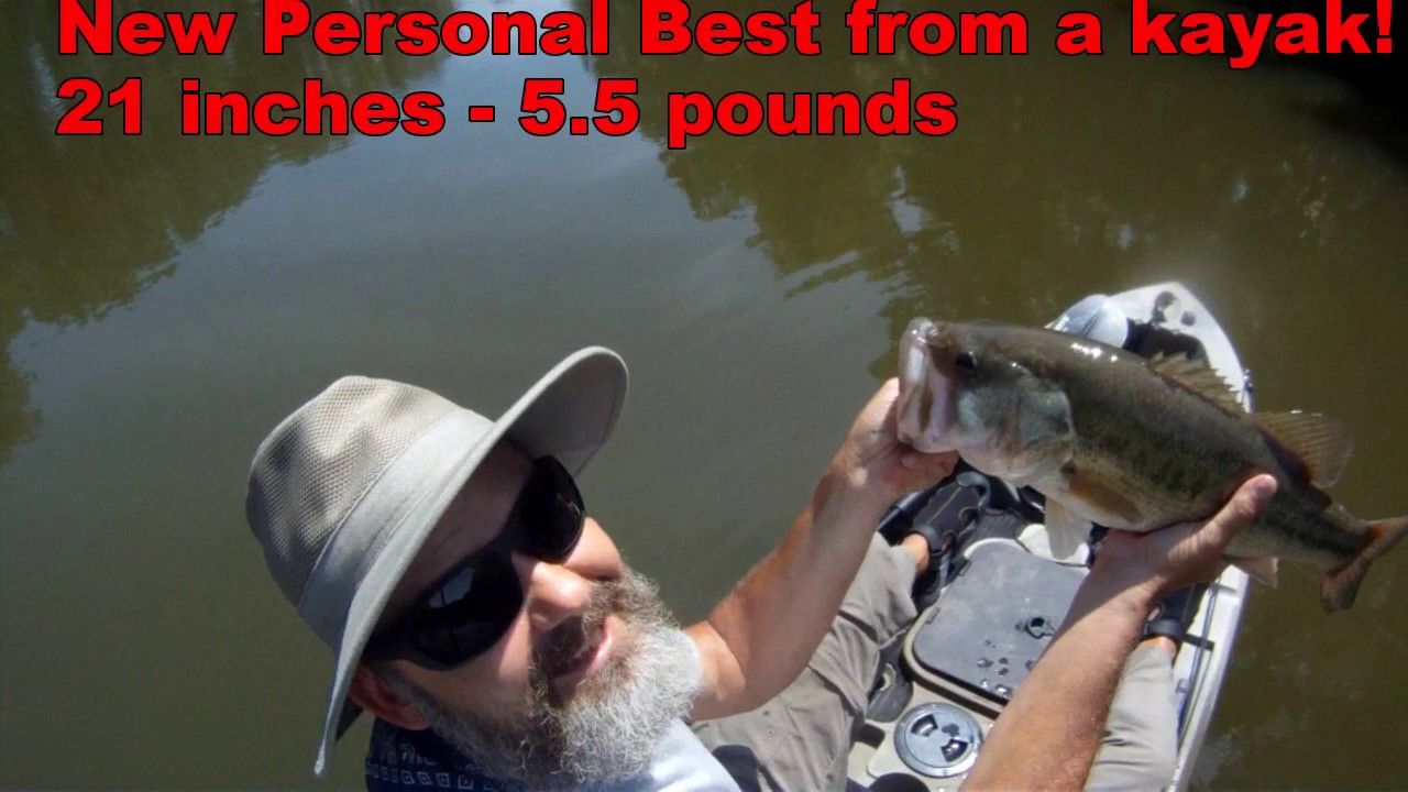 Kayak FishingBig Maumelle River, Arkansas 7817 NEW PB! YouTube