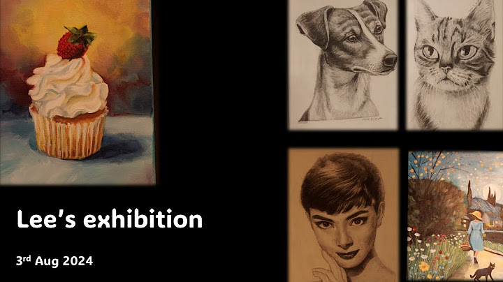 1st Exhibition (3rd Aug 2024)