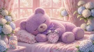 💜 Cozy Teddy Bear Bedroom Ambience | Soft Piano Music to Calm Your Mind & Sleep Deeply screenshot 5