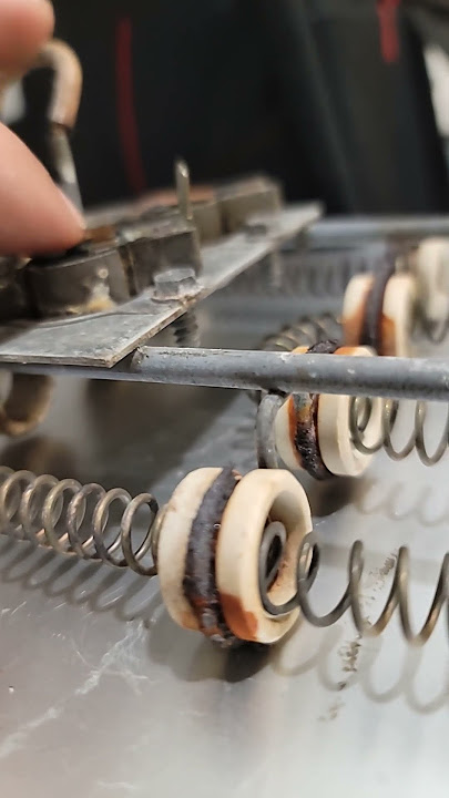 Poor Airflow Across Heater Coil #ptac #heater #hvac#limitswitch