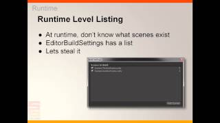 Unite 2014 - The Hack Spectrum: Tips, Tricks and Hacks for Unity