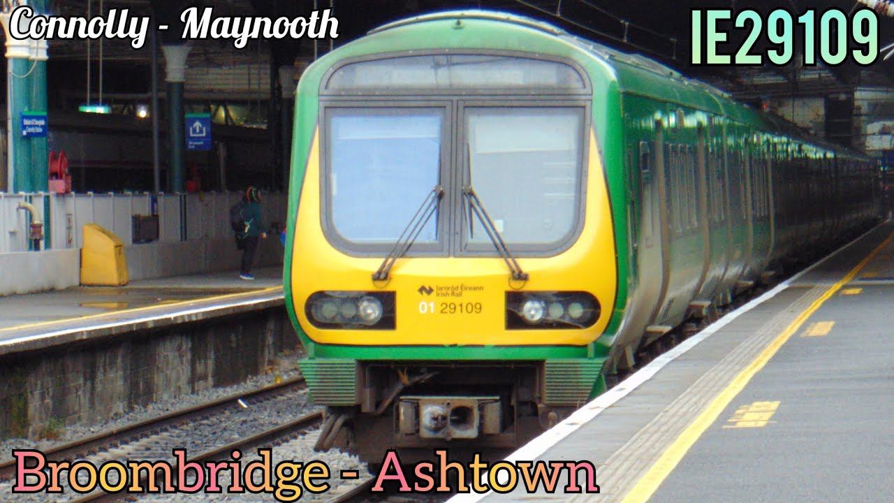 Irish Rail Commuter IE29109 ~ Dublin Connolly - Maynooth (Broombridge to Ashtown)