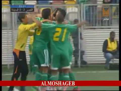 هدف النصر على المدينة ملعب شهداء بنينا ضيف الله رأسية