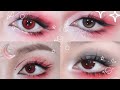 MAKE-UP | Beautiful Chinese girl eye makeup tutorial ✨ #makeup #eyes #video #fypシ