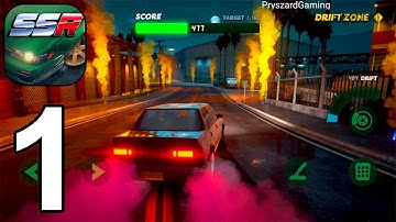 Static Shift Racing - Gameplay Walkthrough Part 1 Tutorial First Series Completed (Android, iOS)