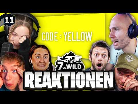 Nächster ABBRUCH! 🤯 ALLE Reaktionen der Teilnehmer auf Folge 11 (7 vs. Wild - Crashed)