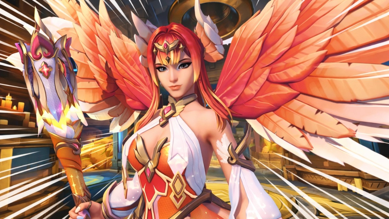 🤍 A NOVA skin mítica Guardiã Celestial da Mercy 🤍 - Overwatch