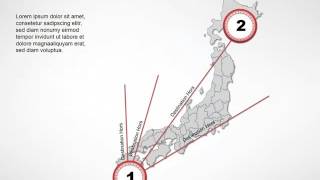 Japan maps - Japan Editable PowerPoint maps