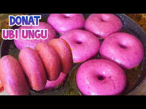 Buat Donat Dari Ubi Ungu