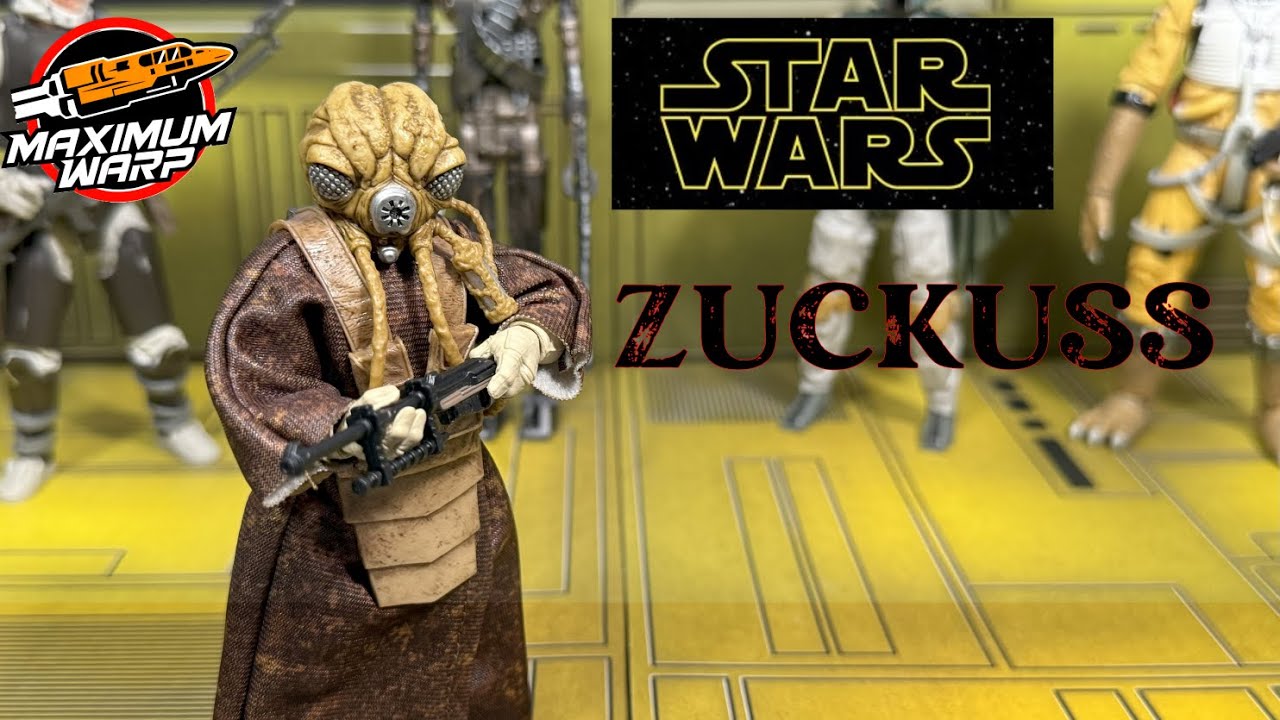 STAR WARS Black Series ZUCKUSS action figure review - YouTube
