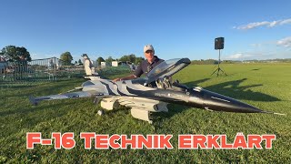 ✈️ RC Scale F-16 von JetLegend – Technische Details & Vorstellung des beeindruckenden Turbinenjets