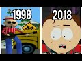 Evolution of South Park Games 1997-2018