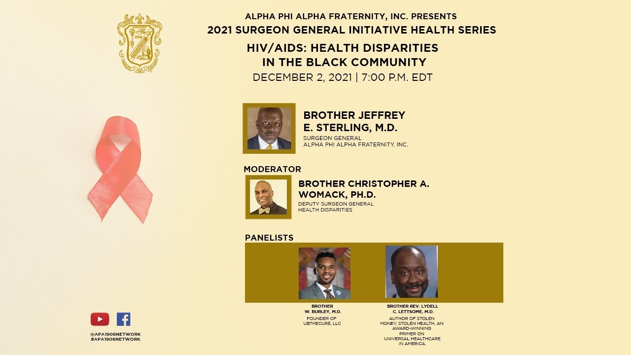 HIV/AIDS Health Disparities in Black Communities YouTube