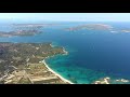 Drone Rocket and Panorama - Cannigione, Costa Smeralda - 4K