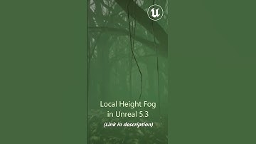 Local Height Fog in UE5  #ue5 #techart #leveldesign