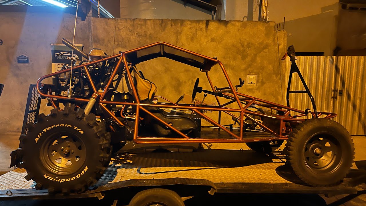 Projetinho Caseiro insano GAIOLA 4x2 turbo com reduzida do willys