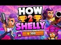 HOW TO SHELLY! BEST SHELLY GUIDE & TIPS TO WIN MORE IN BRAWL STARS! 500 TRO…