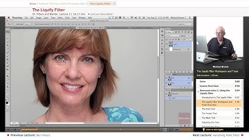 "The Liquify Filter" | Adobe Photoshop CS6 with Educator.com