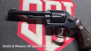S&W 38 Special Detail Clean
