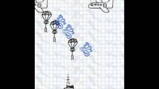 Parachute Panic mobile java games screenshot 3
