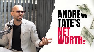 Andrew Tate Reveals His NET WORTH!!