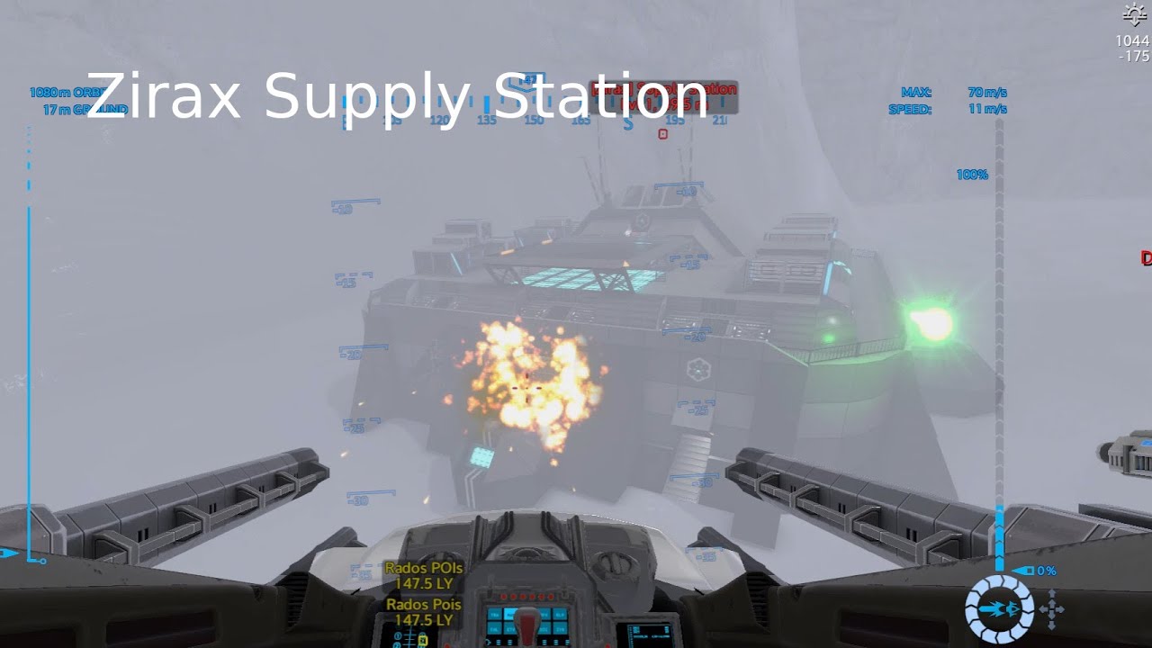 Empyrion POIs Zirax Supply Station Eden YouTube