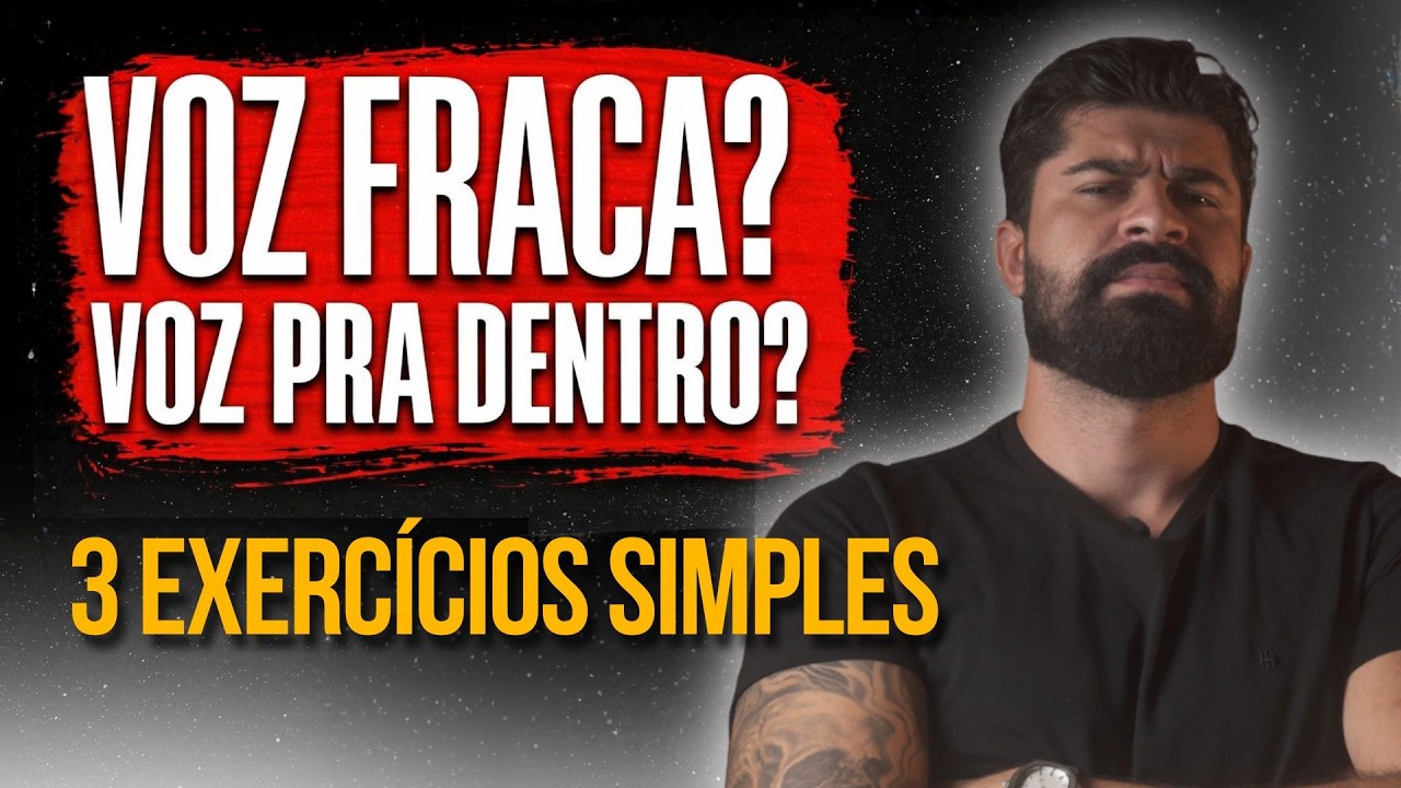 Treino Vocal Diário – Exercícios para ter uma voz GROSSA (10 minutos)