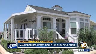 Mobile homes becoming more popular in San Diego