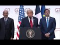 Trump takes questions as world awaits Iran deal details