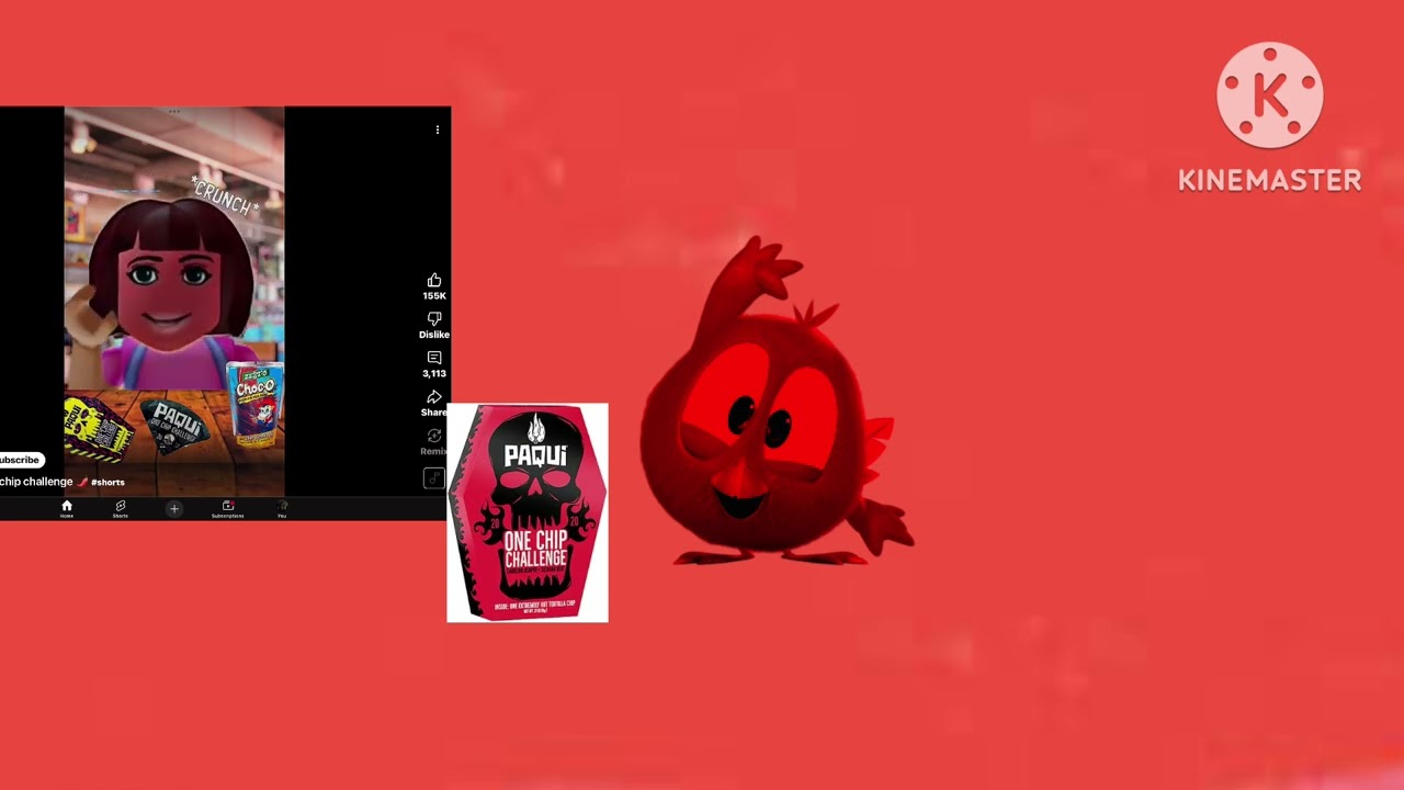 Chicly for mukbang (ONE CHIP CHALLENGE)