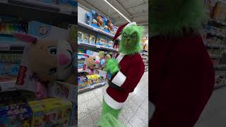 The Grinch is shopping