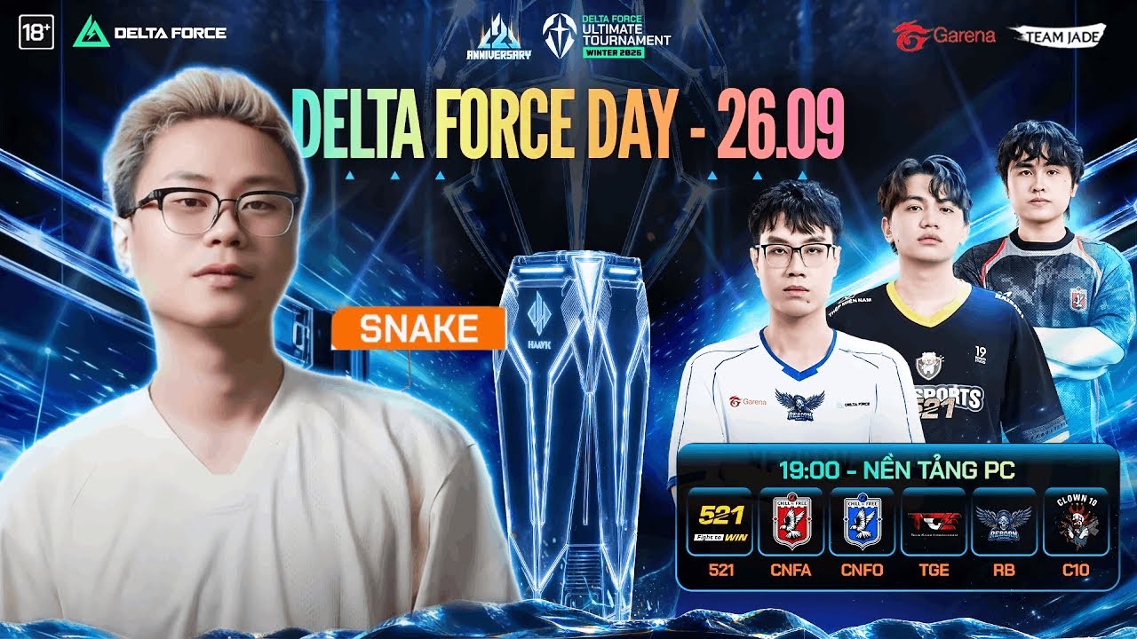 ( RESTREAM ) COSTREAM CHUNG KẾT GIẢI DELTA FORCE WINTER 2026...