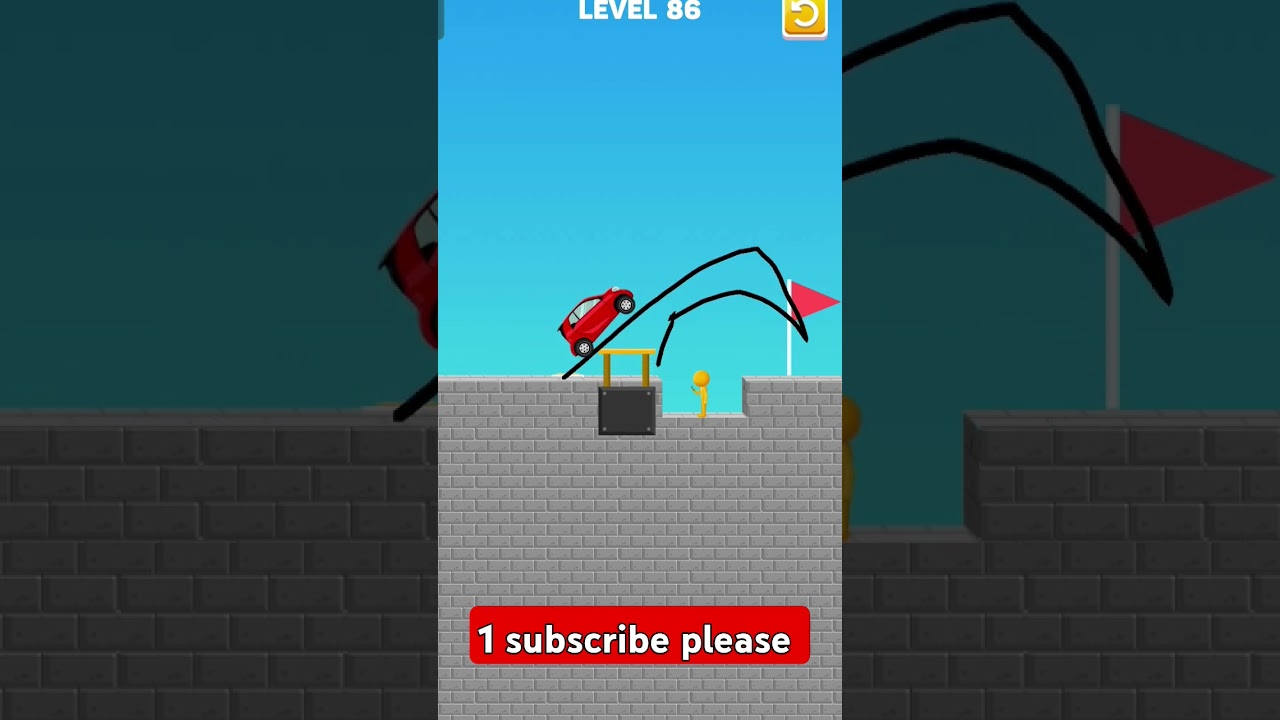 draw bridge game level 86 