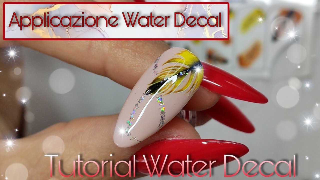 Applicazione Water Decal | Tutorial |