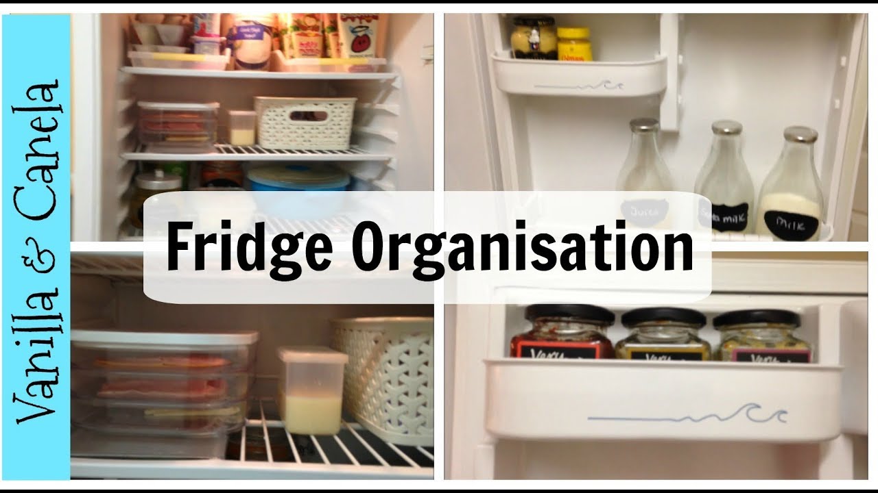 Fridge Organisation How I store and organise my fridge YouTube