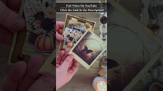 HALLOWEEN SNIPPET CLIP TUTORAL🎃 | My Porch Prints Junk Journal Ideas