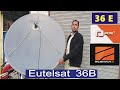 36 E Dish Setting Channel List New Update Eutelsat 36e