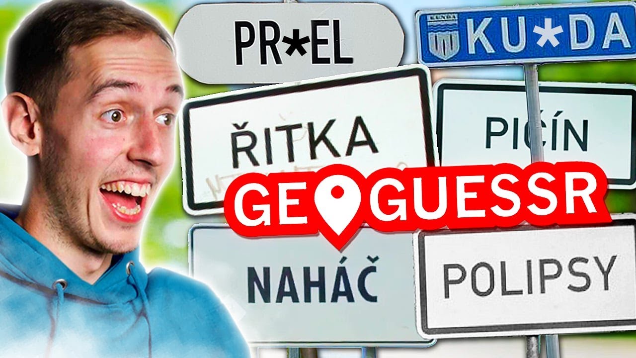 NEJVTIPNĚJŠÍ NÁZVY ČESKÝCH OBCÍ! 🤣 | GeoGuessr w/@RadekHradek