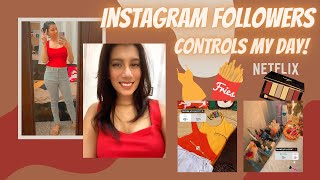 INSTAGRAM FOLLOWERS CONTROL MY DAY! QUARANTINE EDITION | VANSHIKA CC: Español