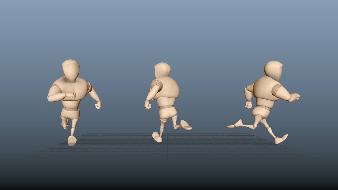Run Cycle Animation - YouTube