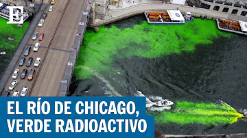¿A qué hora Chicago tiñe el río de verde?