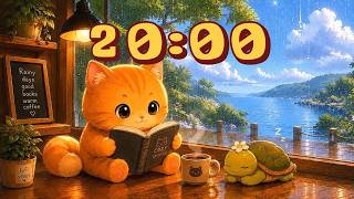 20 Minute Timer | Classroom Timer Lo-fi Rainy Forest ✨