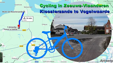 Cycling Kloosterzande to Vogelwaarde Hoeve La Salette 2024