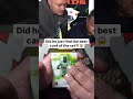 Did he just find the best card of the set?! 🤯