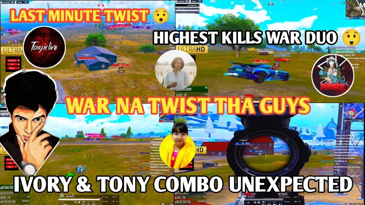 War Na Twist tha 😳 to Highest Kill Twist war 🔥 Unexpected End 
