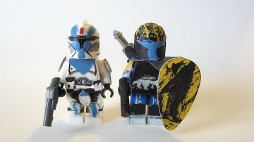Custom LEGO: Star Wars Clone Commando Guard + Dogma - Fan Review