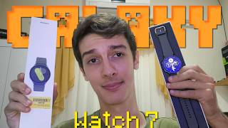 Samsung Galaxy Watch 7 O Smartwatch Premium mais barato? Tirando Da Caixa