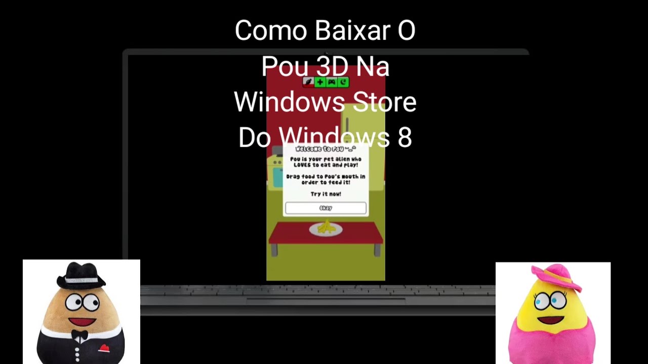 Como Baixar O Pou 3D na Windows Store Do Windows 8